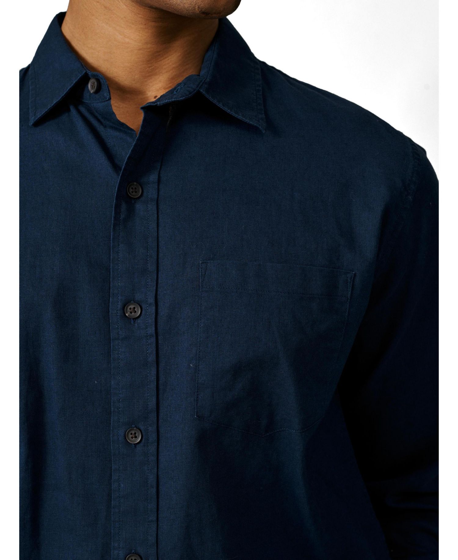 Men's Grainsby Linen Cotton Relaxed Shirt