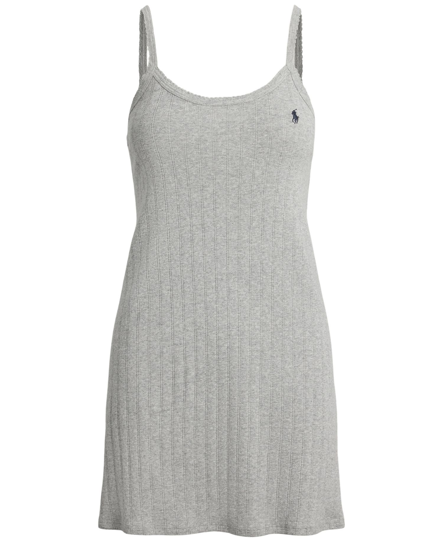 Women's Round Neck Cotton Cami Slip Dress