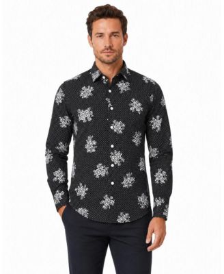 Men's Slim Fit Button-Down Shirt