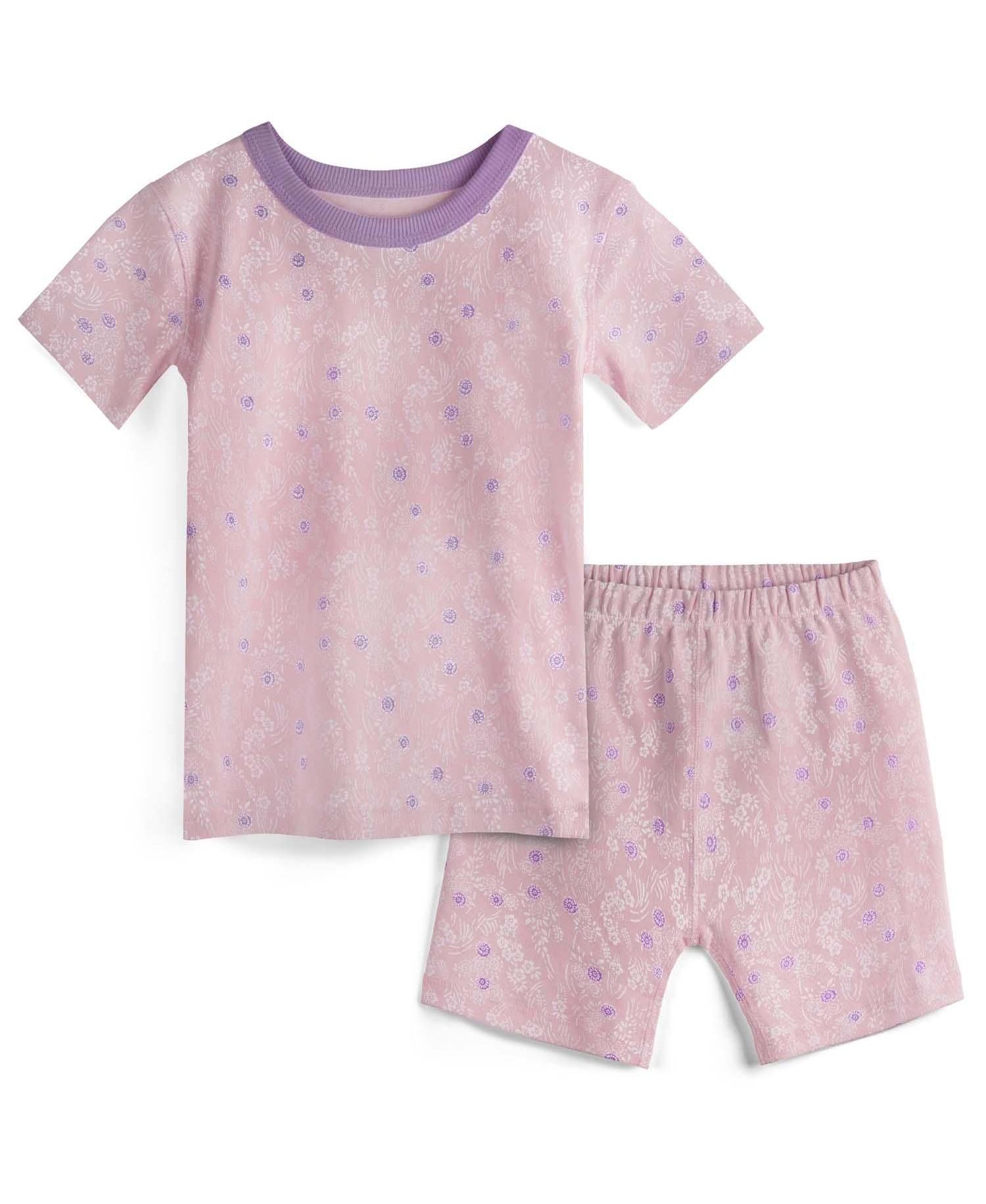 Kids Kids' Fair Trade 100% Organic Cotton 6-14 Tight Fit Shortie Pajamas Set