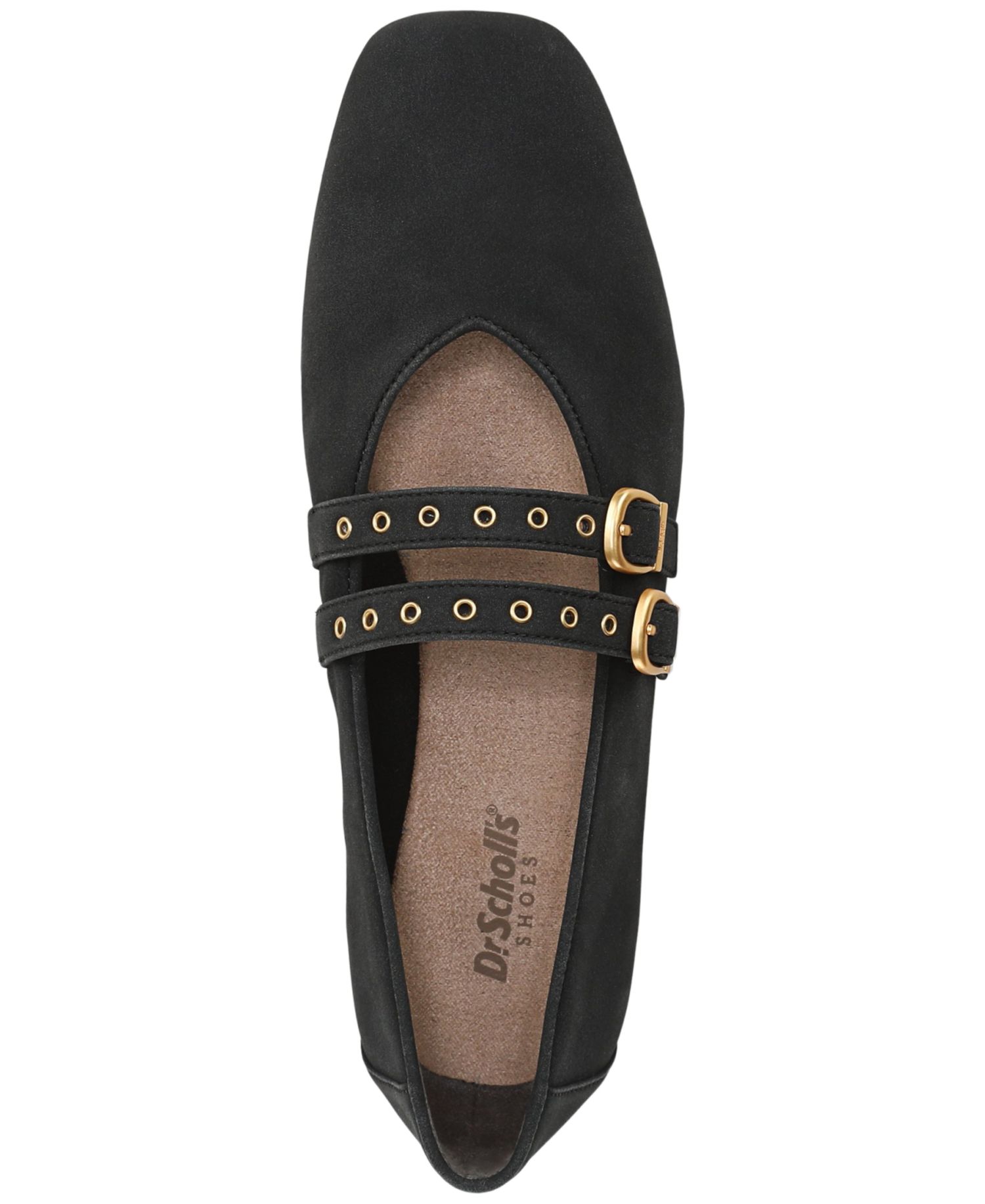 Women's Violet Mary Jane Buckle Flats