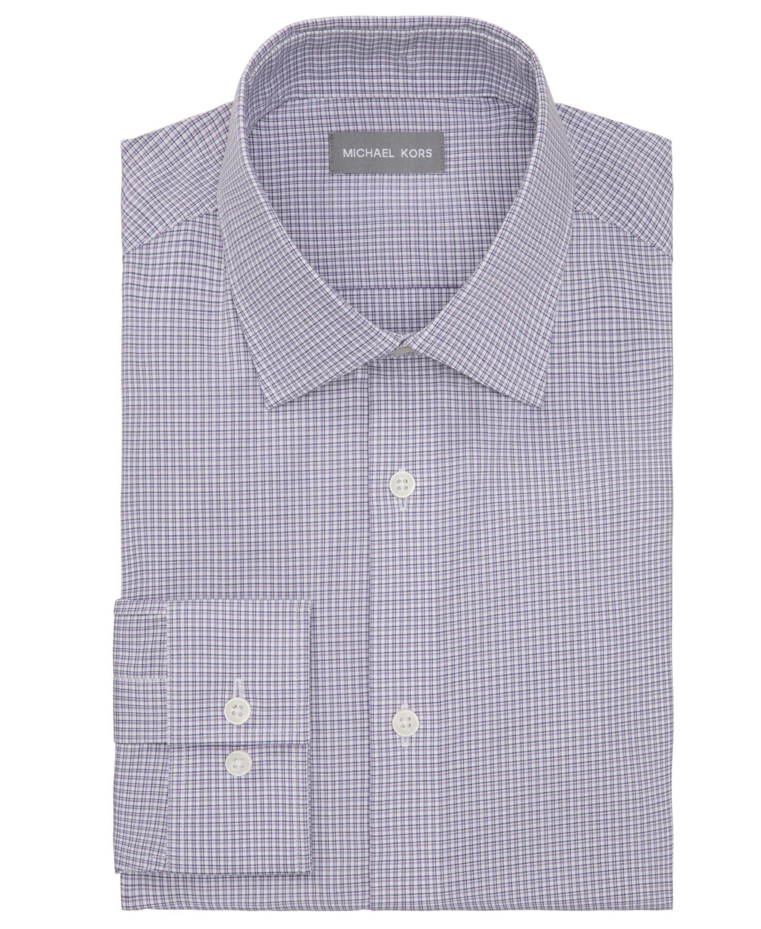 Men's Regular-Fit Cotton Stretch Dress Shirt