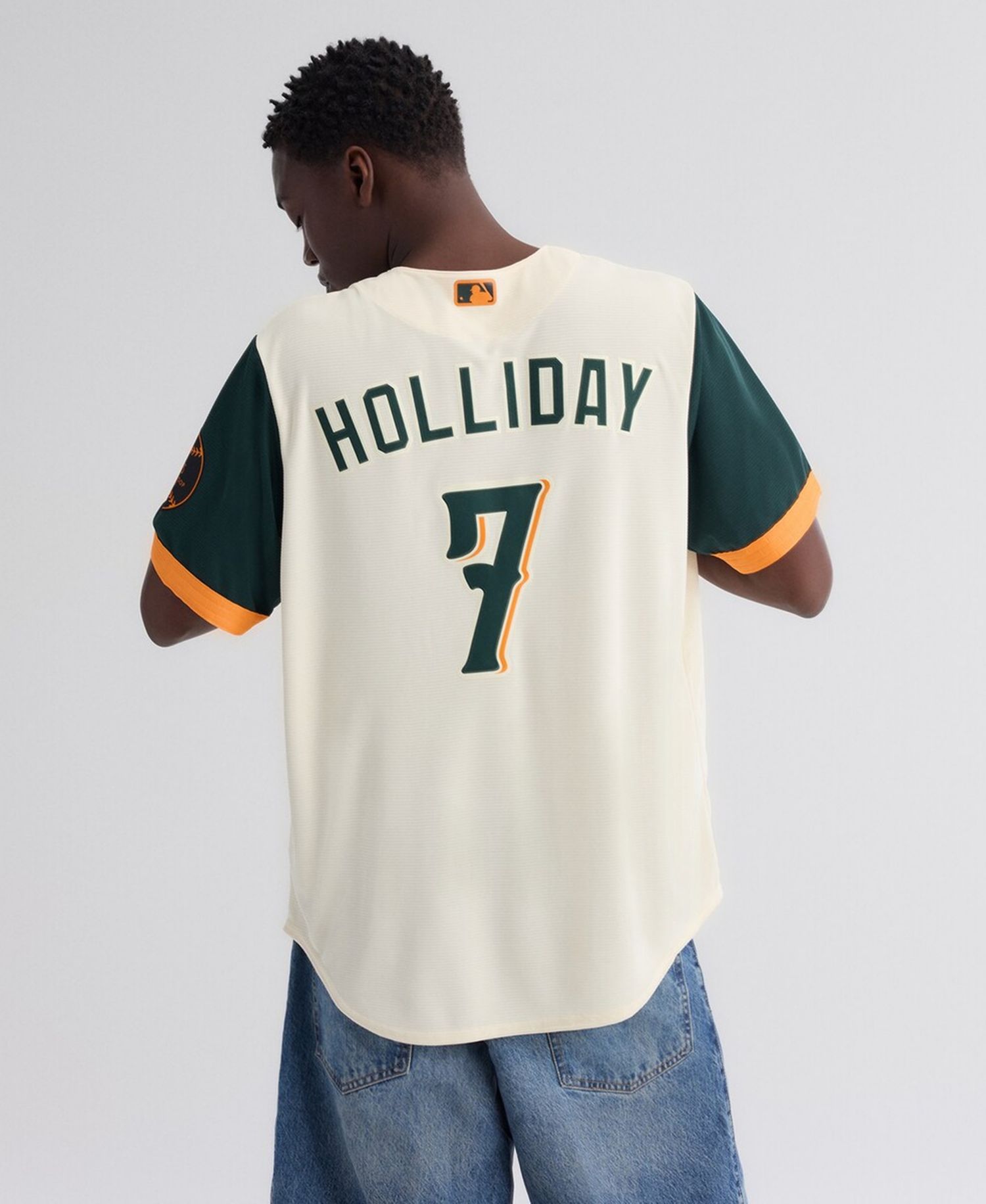 Men's Jackson Holliday Natural Baltimore Orioles 2026 City Connect Stadium Jersey