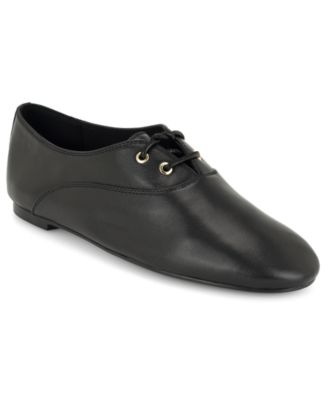 Women's Jazzy Leather Lace-up Oxford Flats