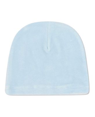 Baby Girls Ultra-Plush Cotton-Rich Velour Beanie