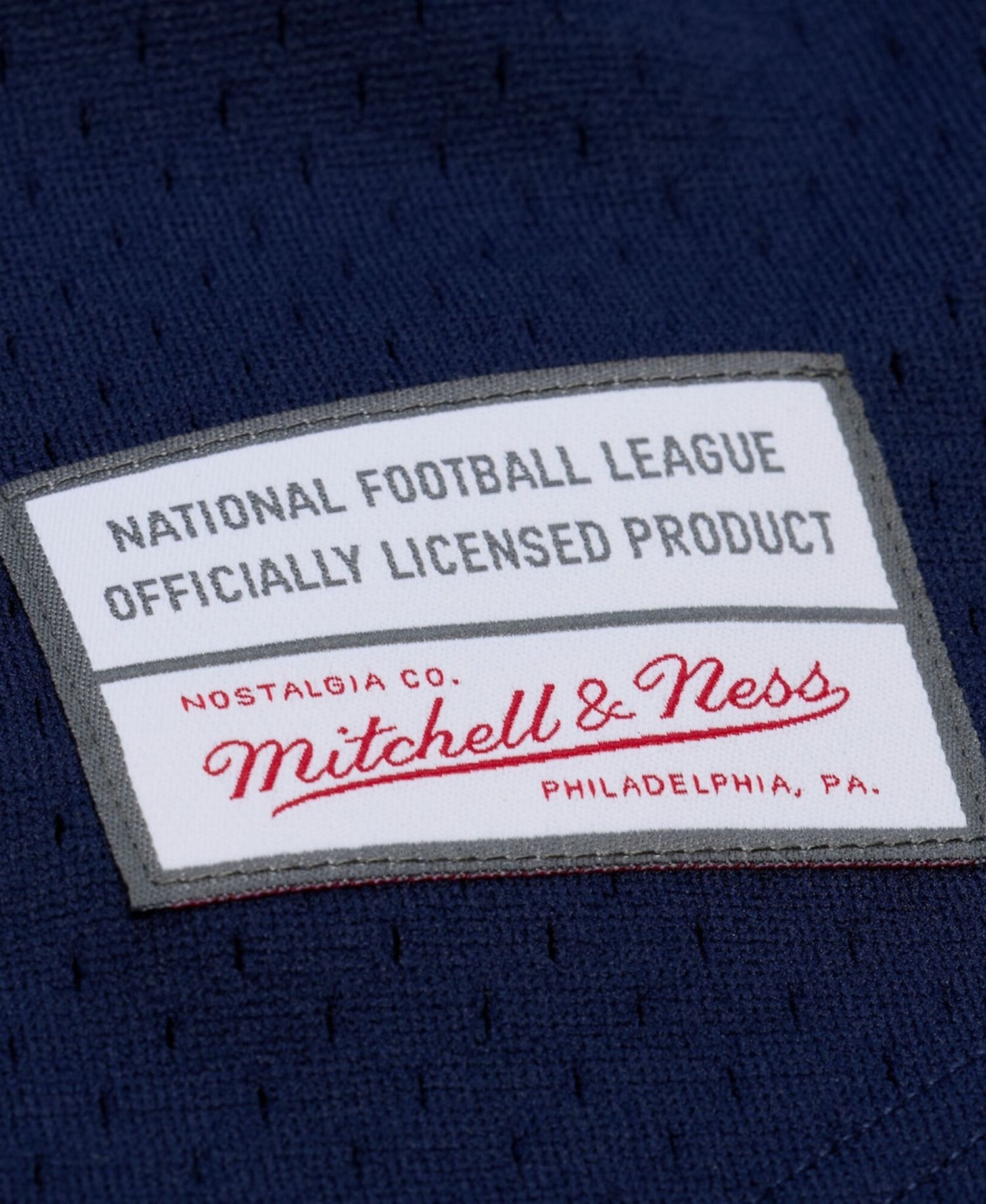 Men's Navy Denver Broncos Head Coach Mesh Full-Button Fashion Jersey