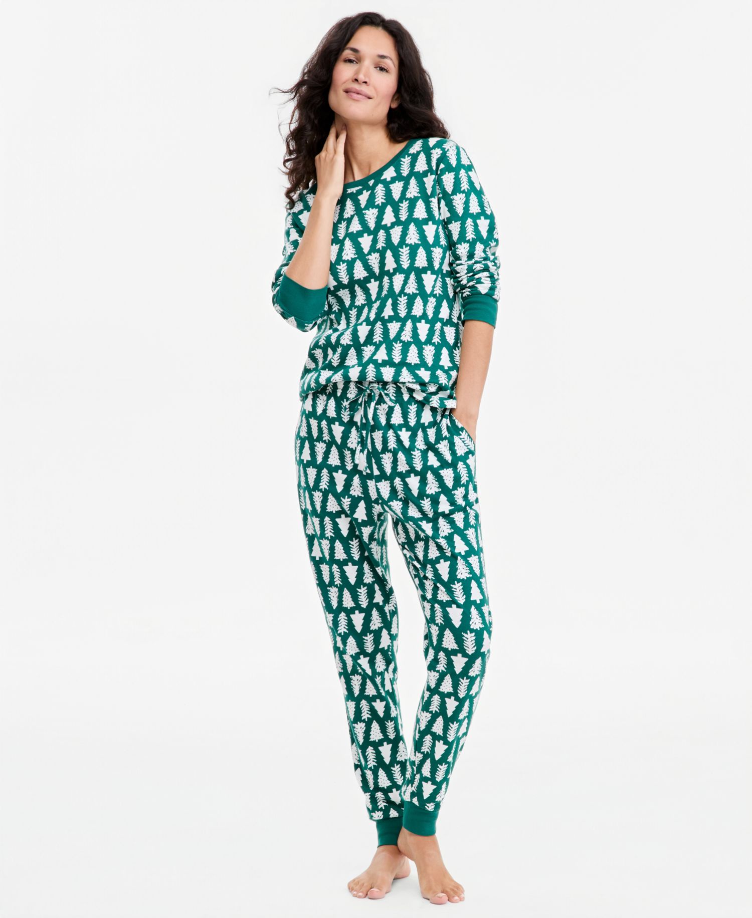 Women's Tree Geo Pajama Set