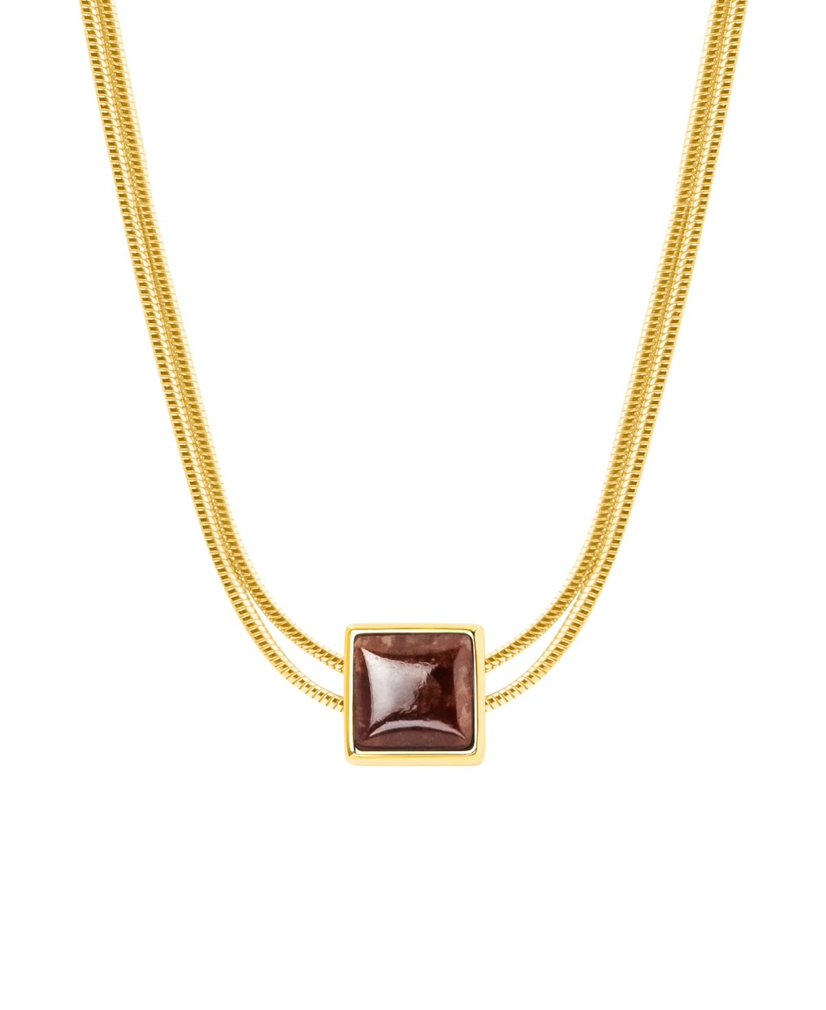 Loving Energy Ruby Evil Eye July Birthstone Necklace