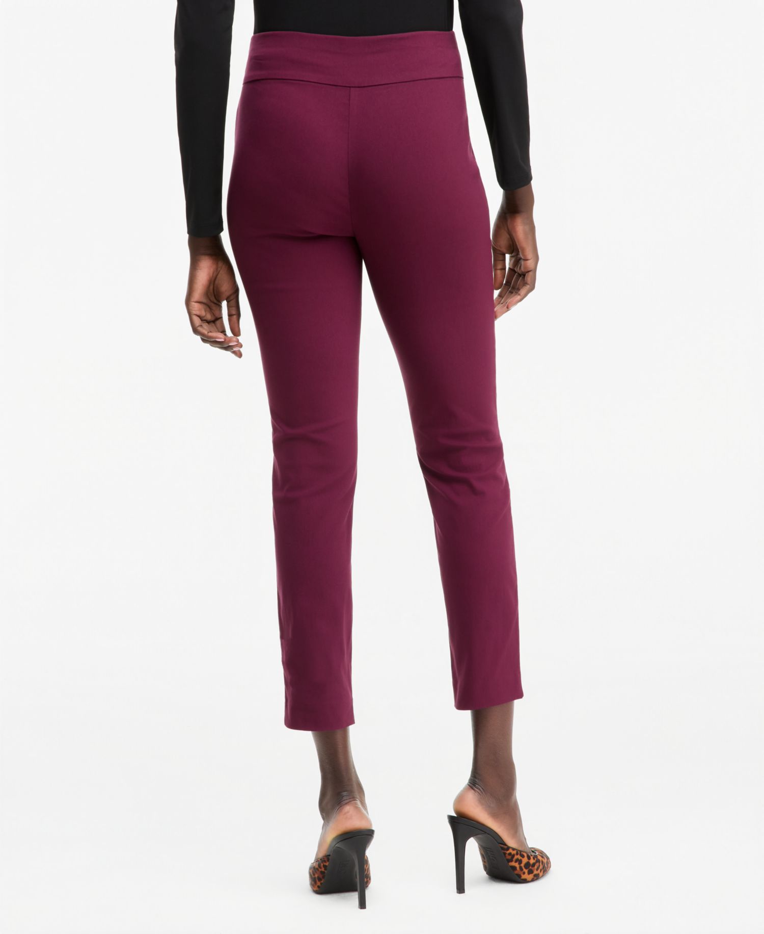 Women's Mid-Rise Skinny Pants, Regular & Short Lengths