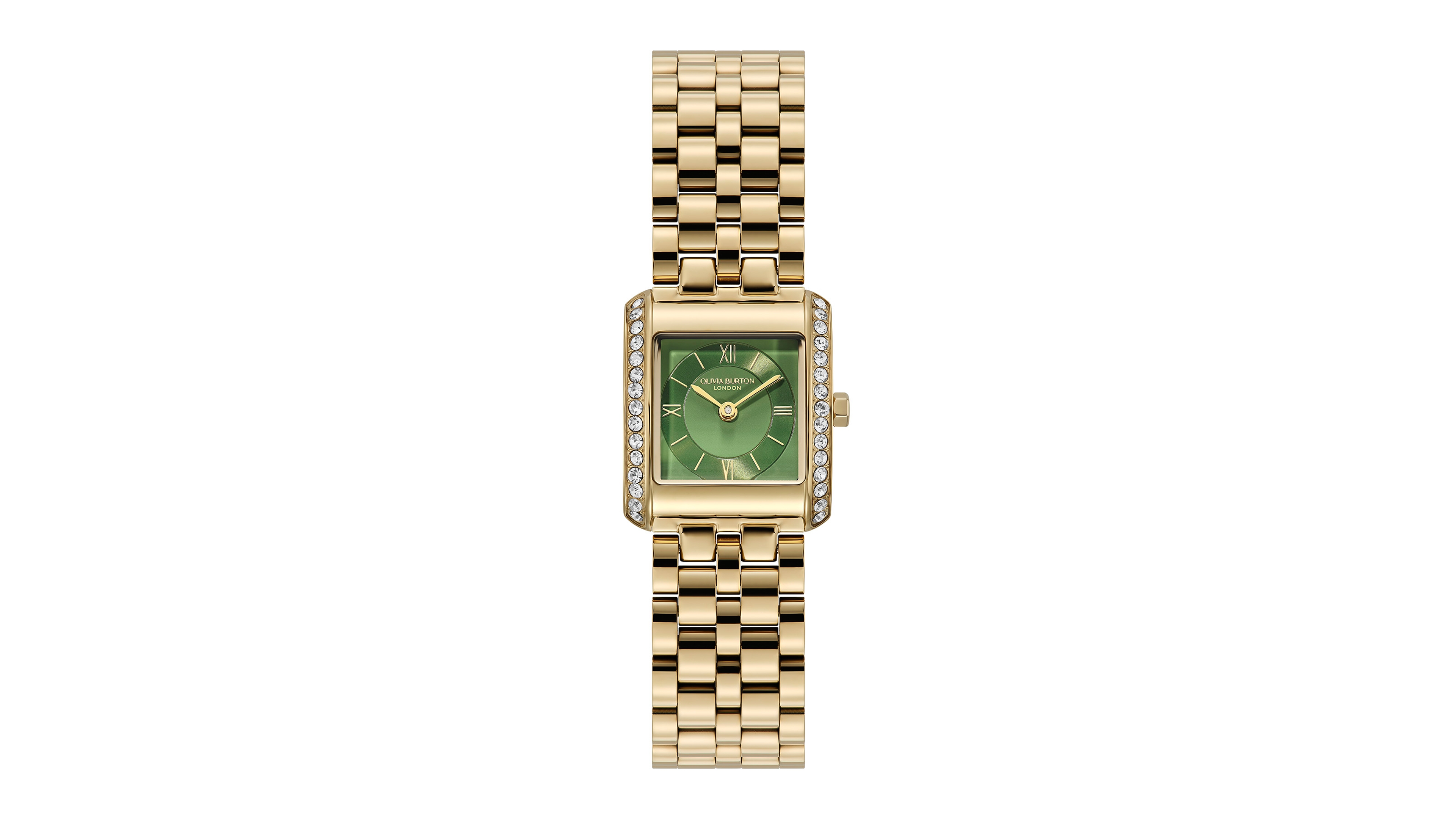 Olivia Burton Women's Berkley Gold Tone Stainless Steel Bracelet Watch 21mm