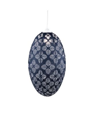 Soji Stella Nova Geo Palm Pod - 22" Indoor / Outdoor Pendant Lamp (120V)