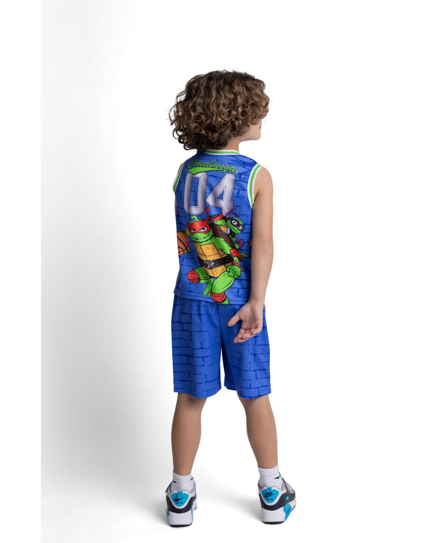 Boy's (5-12) Athletic Basketball Jersey and Shorts Set