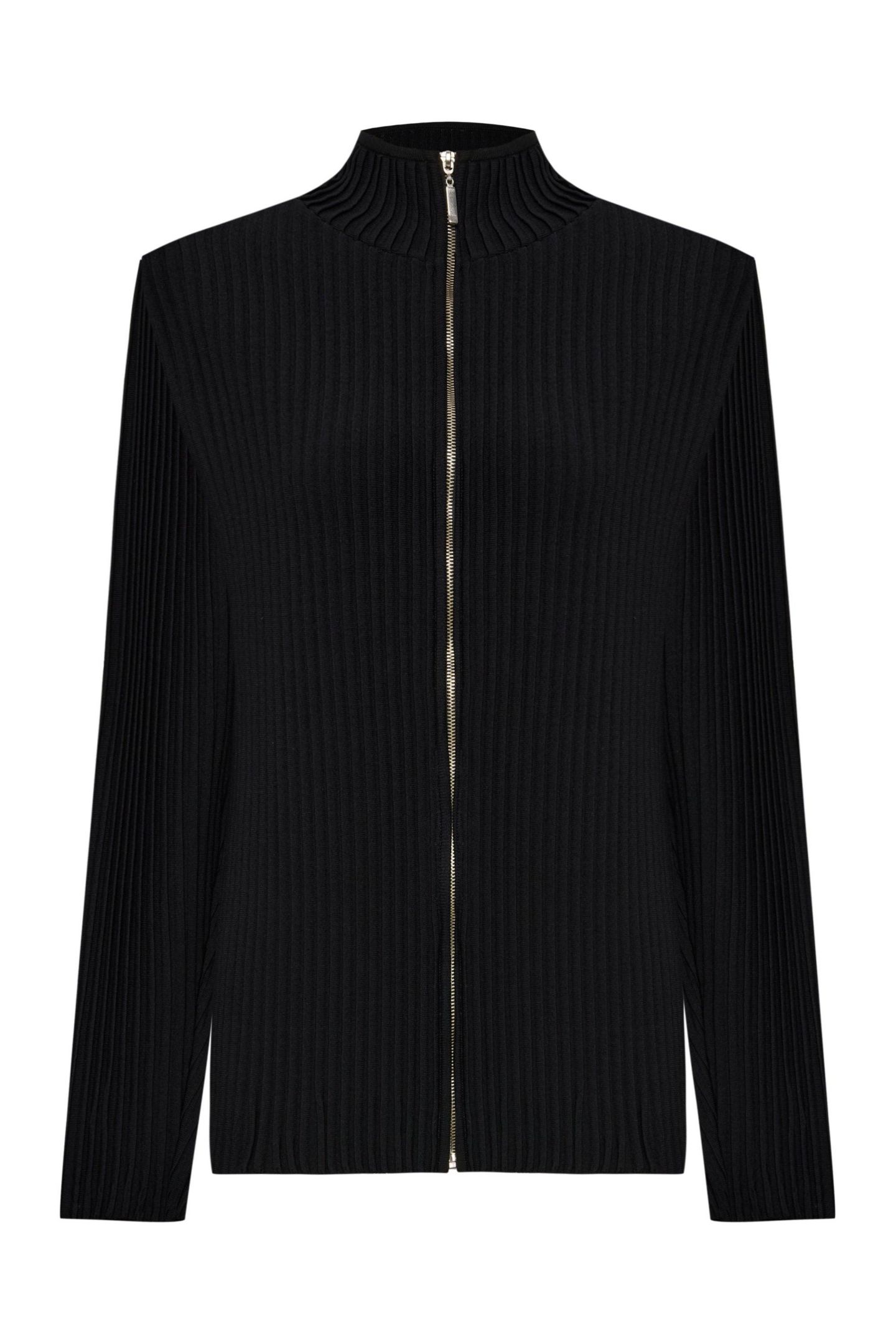 Мужской кардиган PCFG Zip Detail Knit, цвет: Чёрный — фото 4