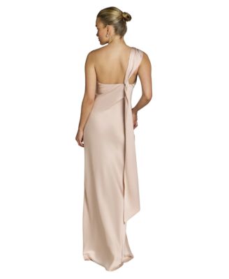 light tan bridesmaid dresses Beige infinity dress, Champagne Bridesmaid dress, prom dress, twist dress, Convertible dresses, cocktail dresses, Toga dress cream