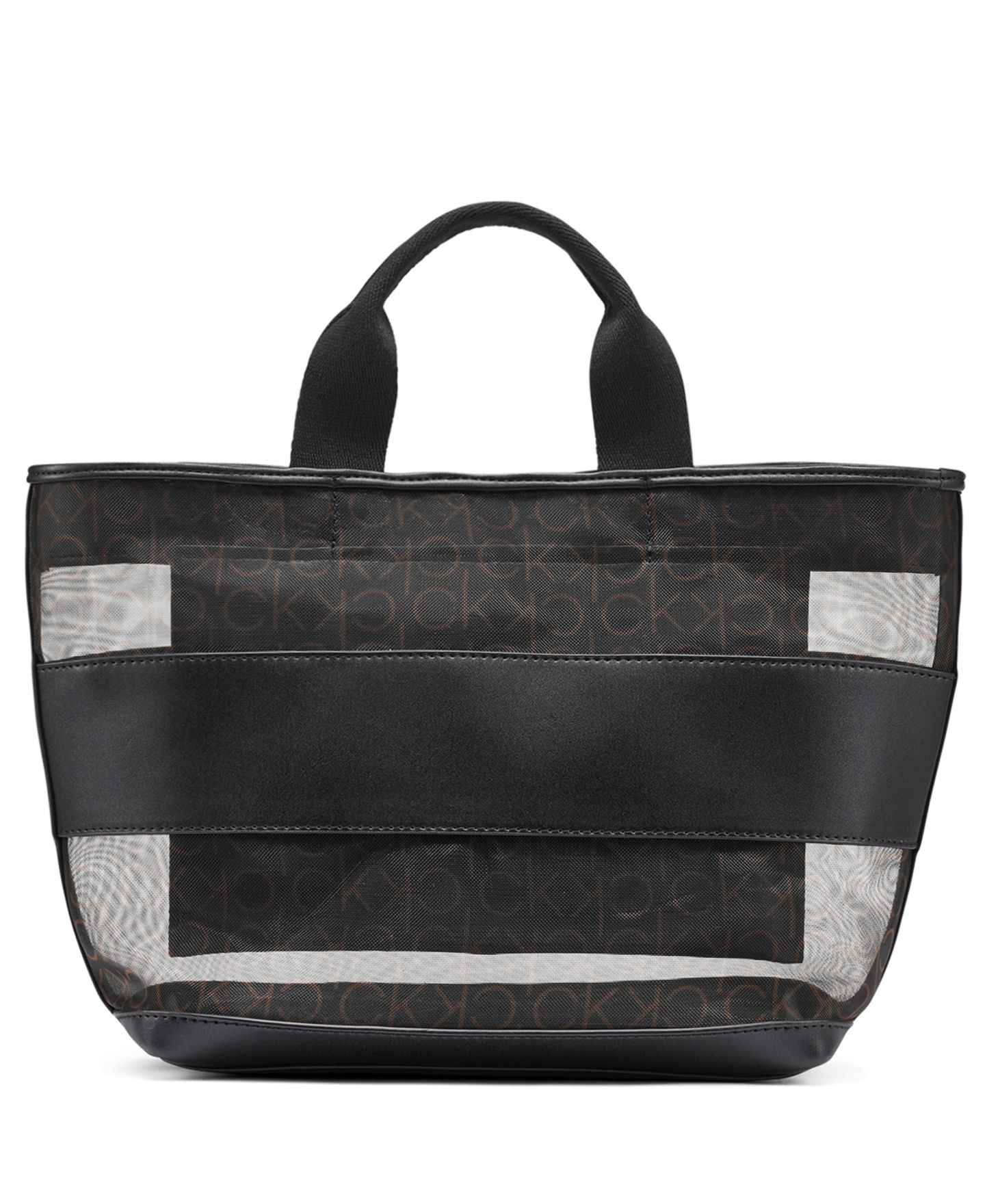 Женская сумка Calvin Klein Averil Signature Mesh Large Crossbody Handbag, цвет: Коричневый хаки / Чёрный — фото 2