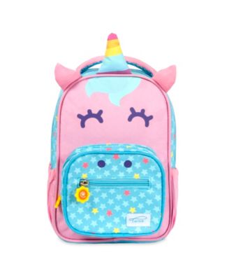 J World Kids and Toddlers Twise Side-Kick Preschool Backpack - Unicorn