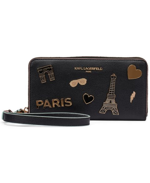 KARL LAGERFELD PARIS Maybelle Continental Zip Wallet