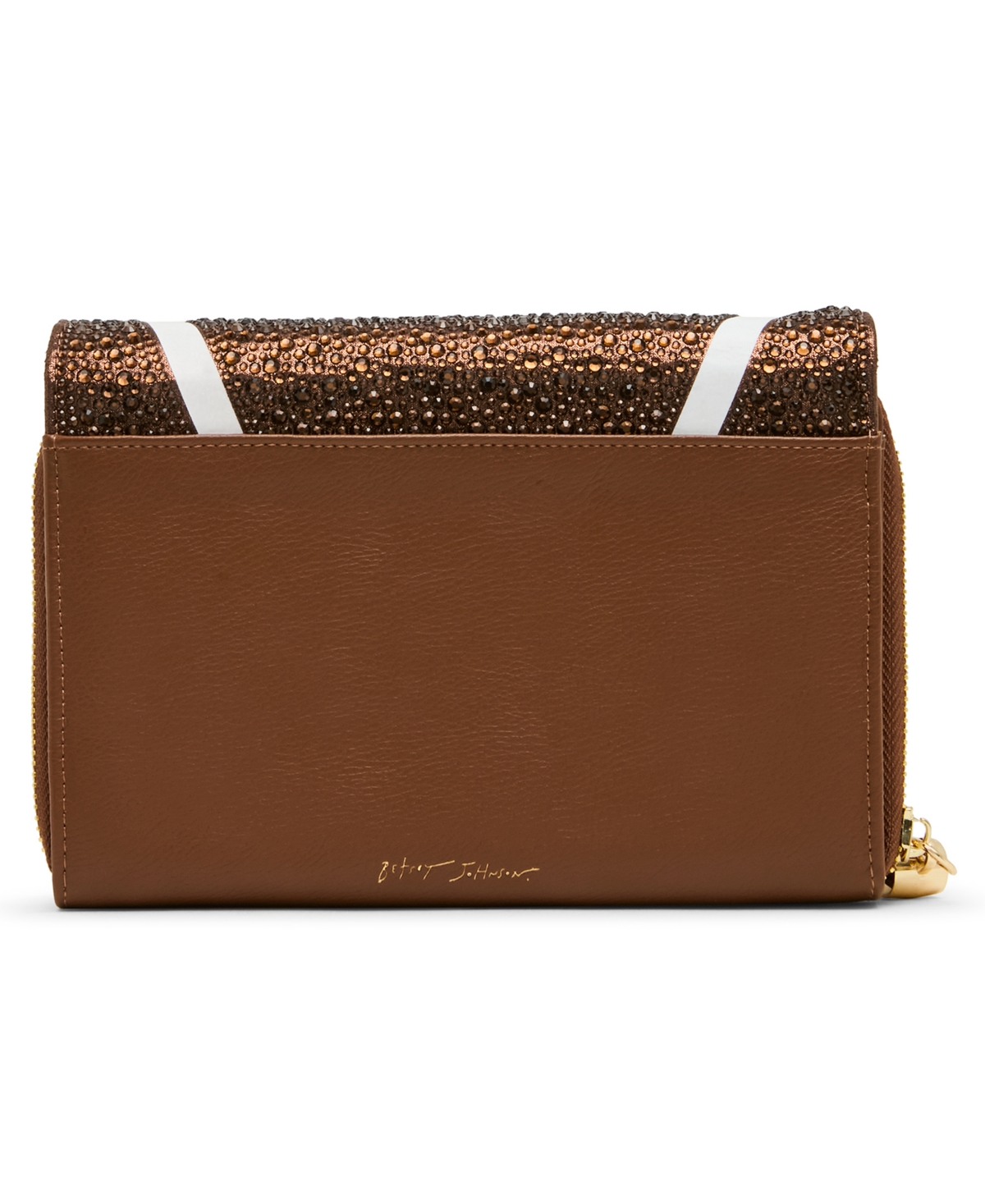 Betsey Johnson Blitz and Glitz Football Design Wallet