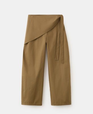 Women's Straight Leg Scarf Pants
