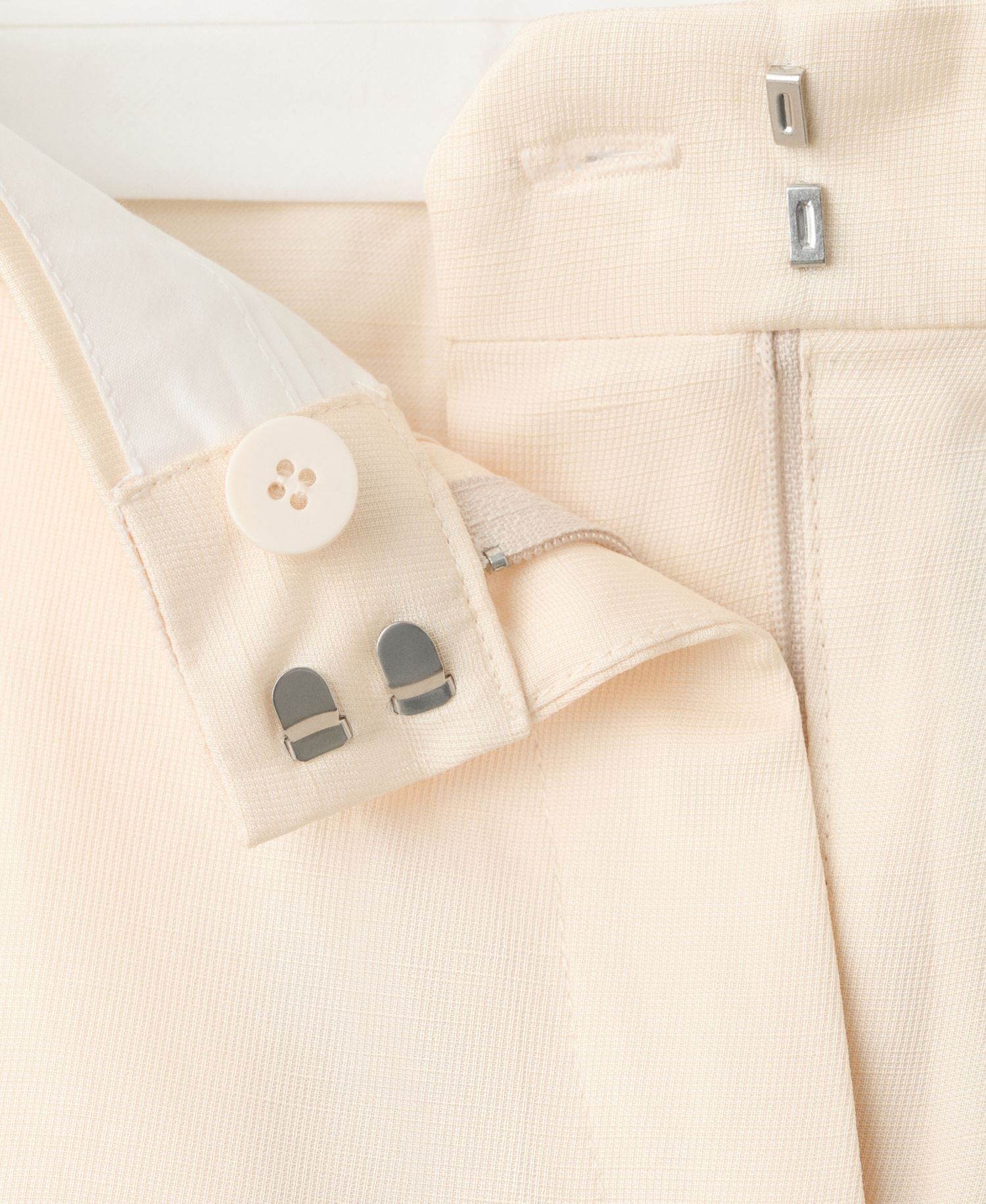 Women's Straight Linen-Blend Pants