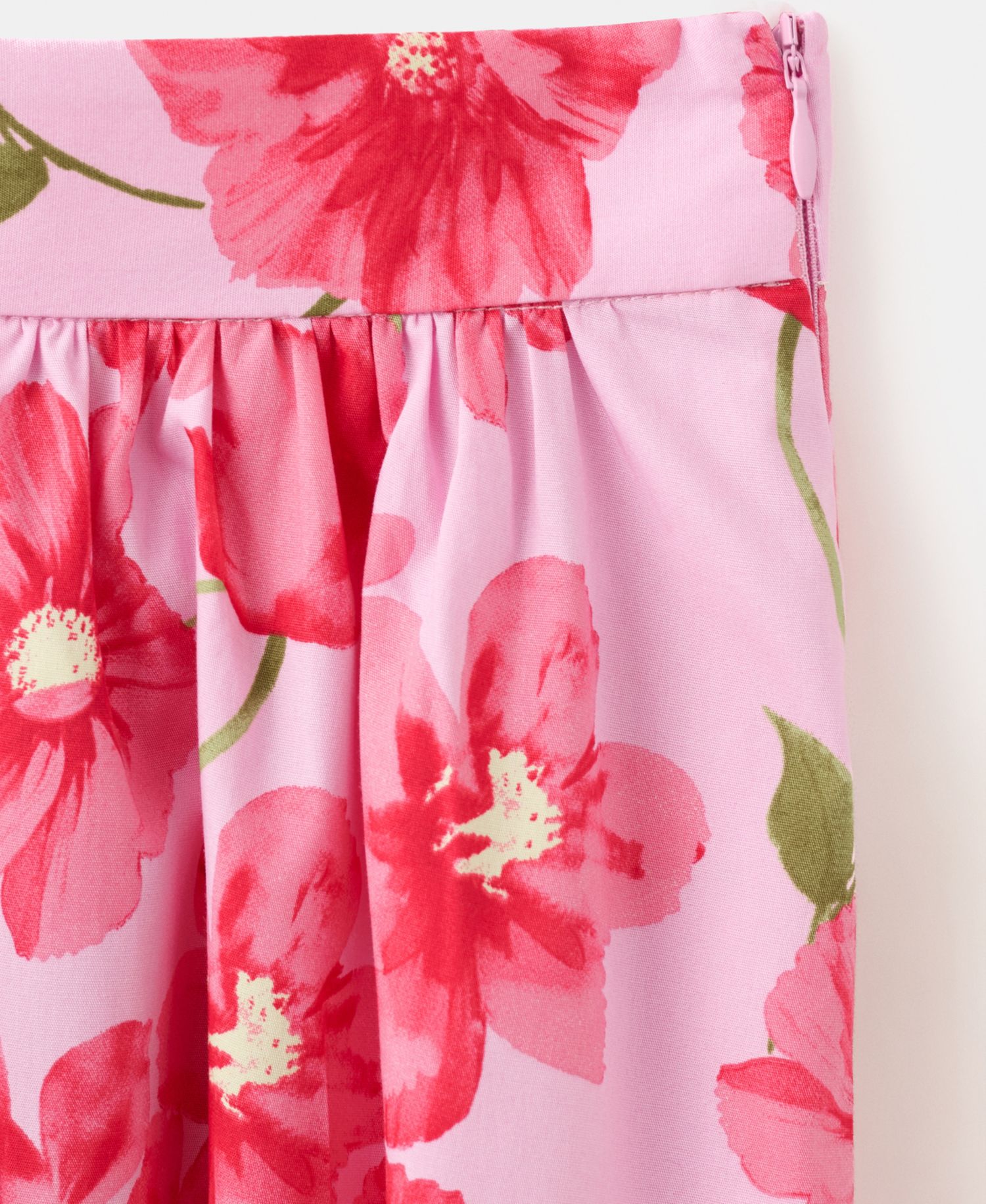 Women's Cotton Midi Skirt