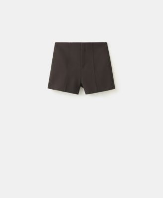 Women's Fitted Solid Shorts