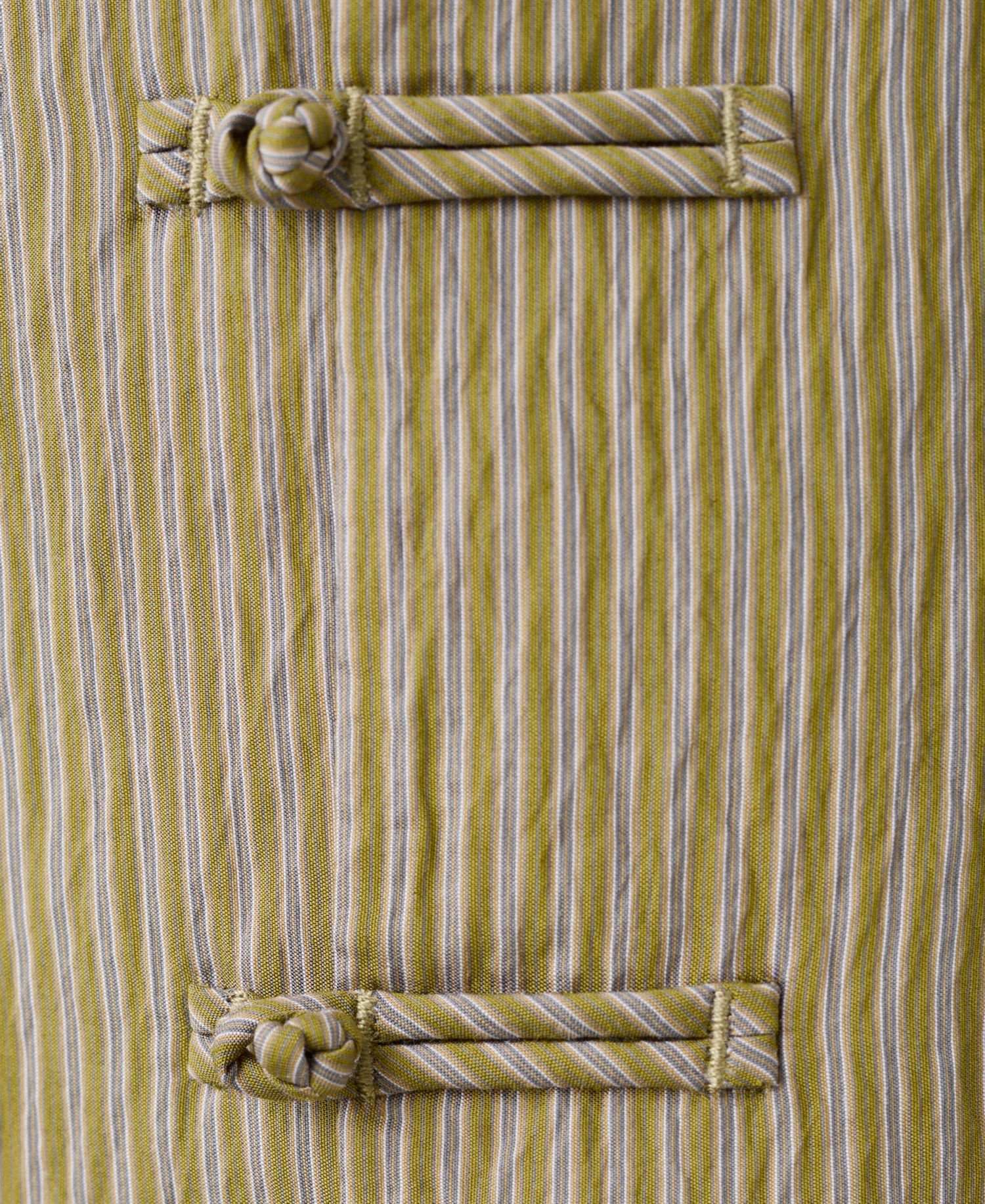 Women's Toggles Striped Vest