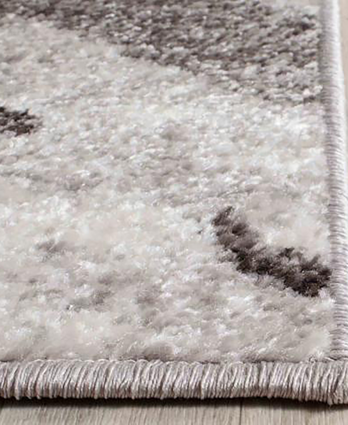Safavieh Adirondack 121 Silver and Charcoal 5'1" x 7'6" Area Rug