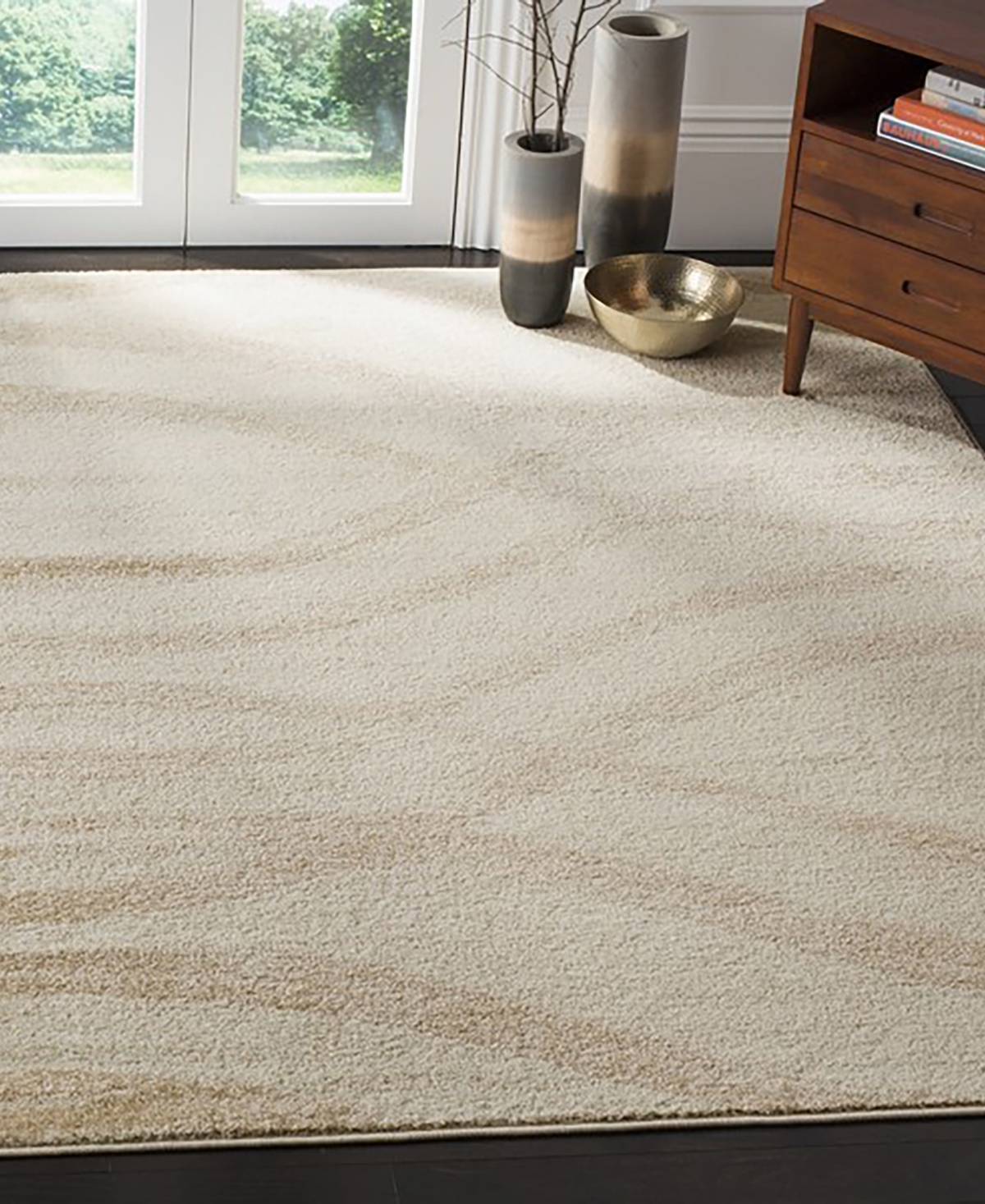 Safavieh Adirondack 125 Cream and Champagne 5'1" x 7'6" Area Rug