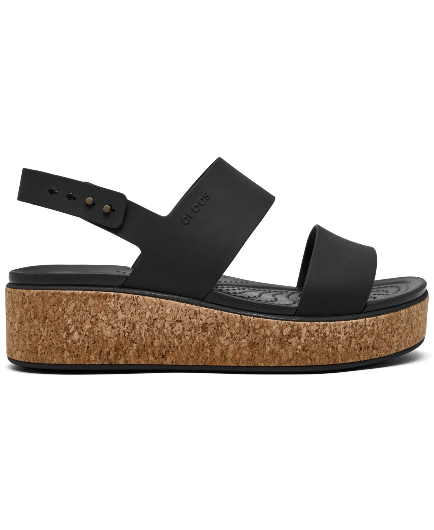 Women's Brooklyn Cork Low Wedge Sandals from Finish Line