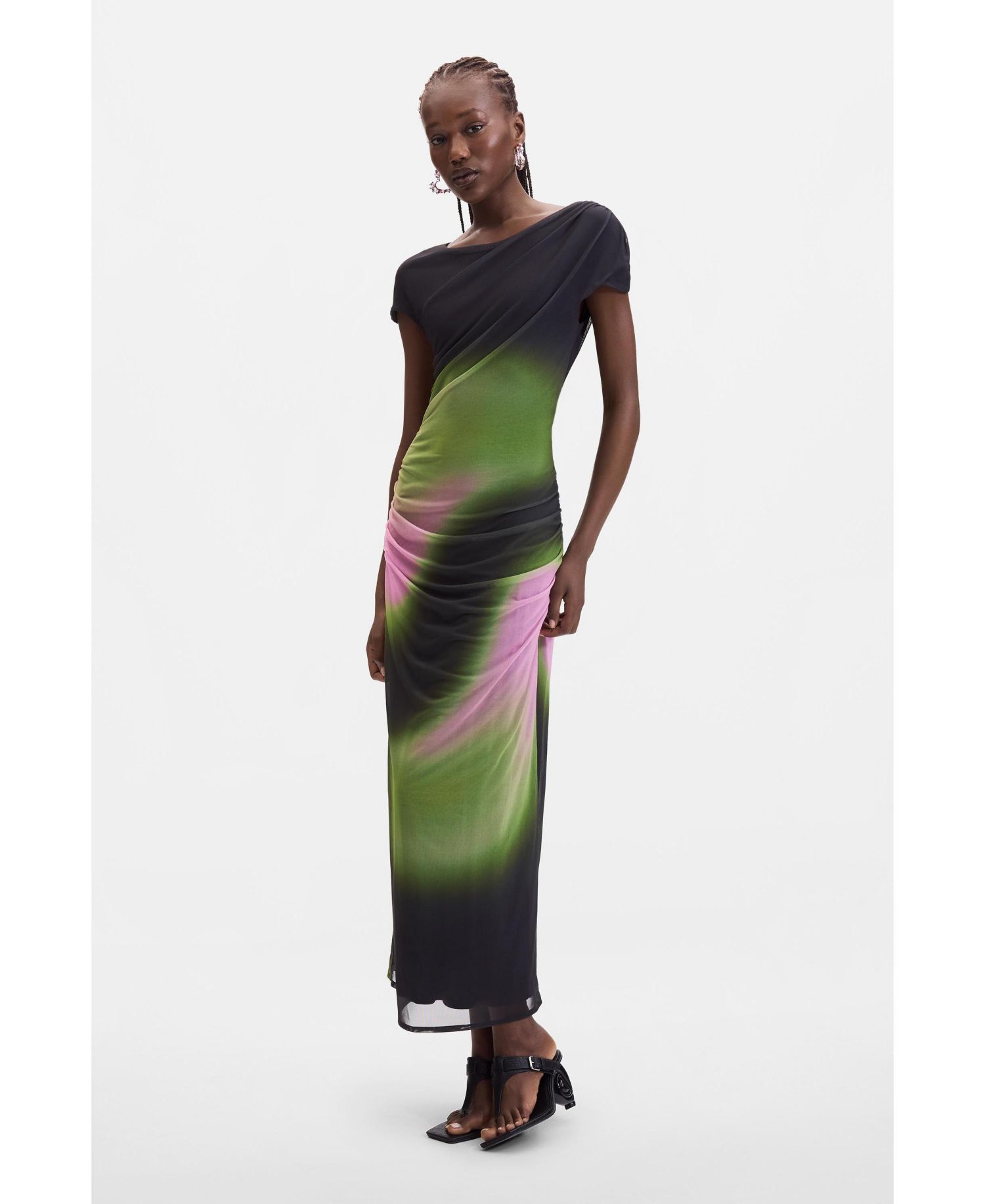 Women's Gradient tulle dress