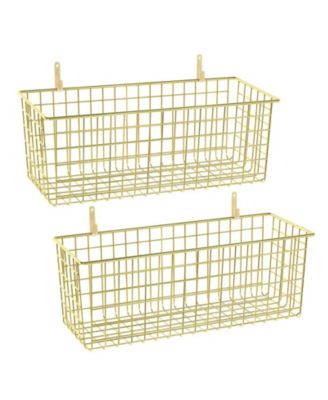 Hanging Wall Wire Basket Organizer Storage