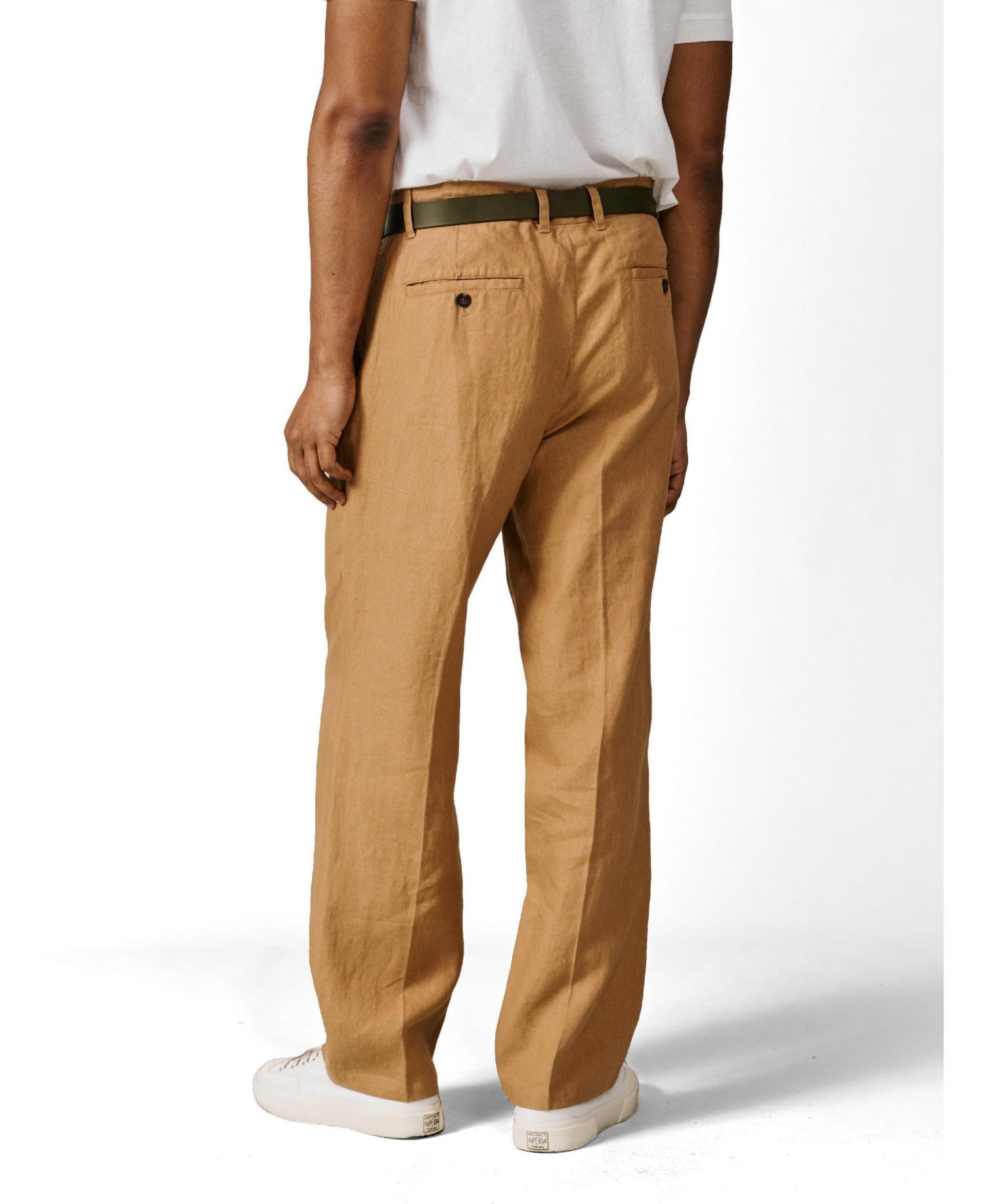 Men's Belvedere Relaxed Linen Trouser