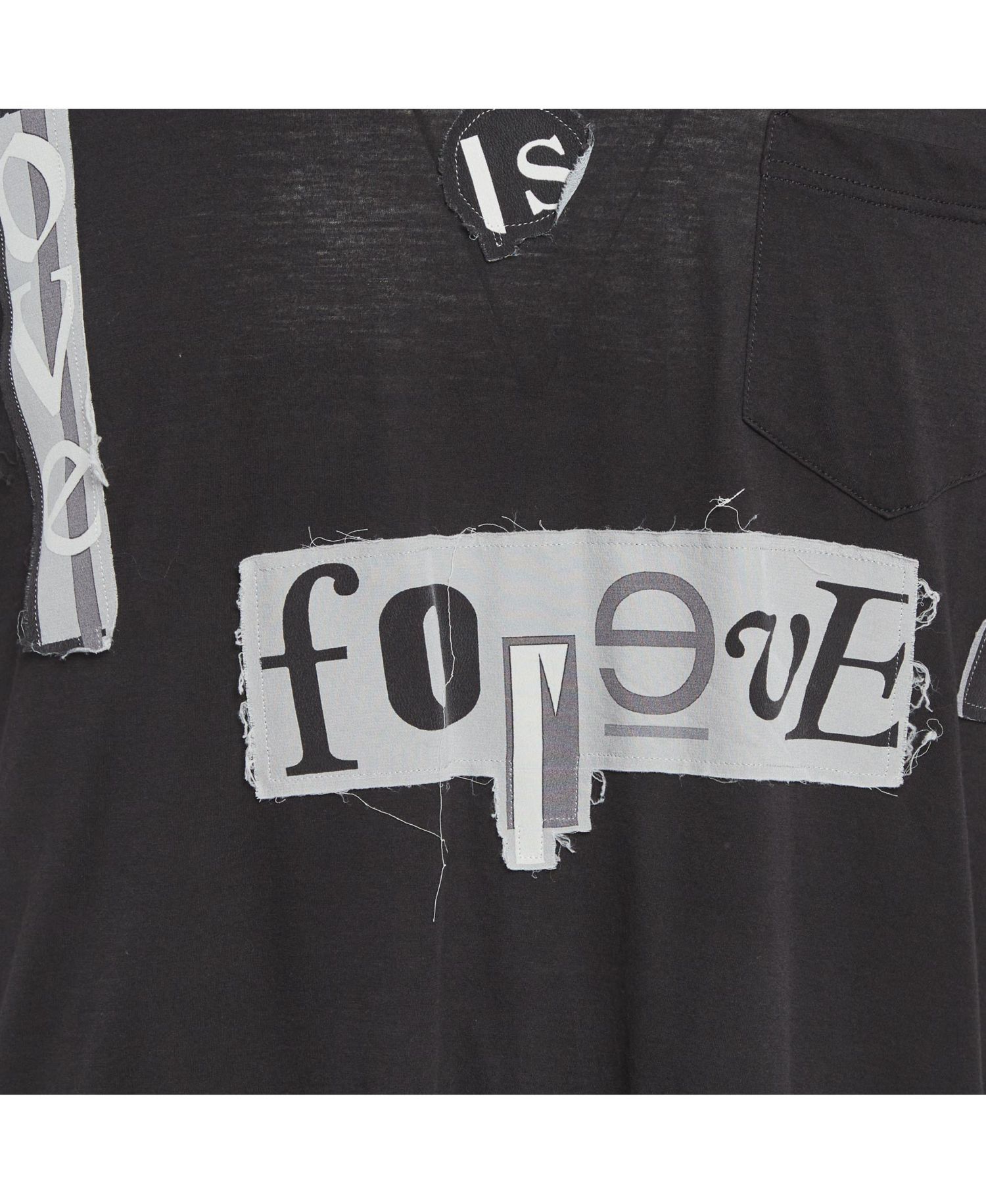 Men's Jersey Patchwork T-Shirt