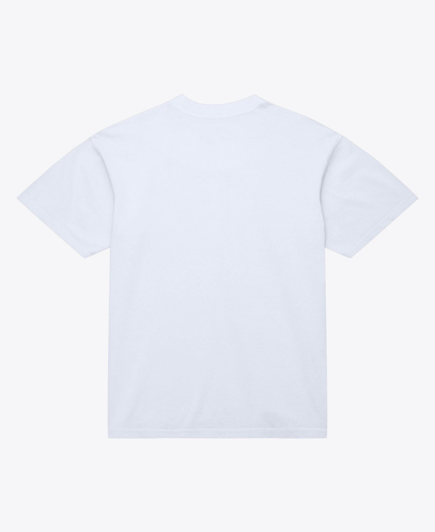 Men's Mitchell Ness White San Antonio Spurs Old English Classic T-Shirt