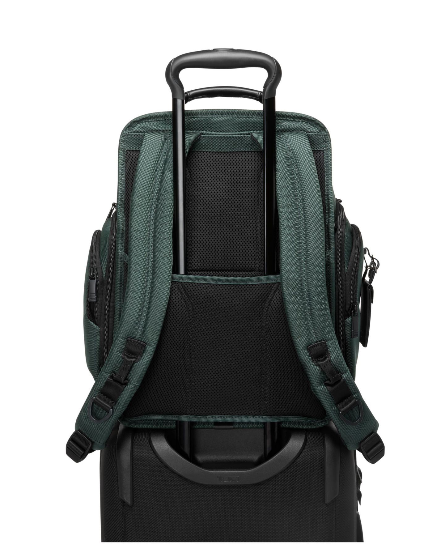 Рюкзак Tumi Alpha 17" Brief Pack, цвет: Глубокий сосновый — фото 4