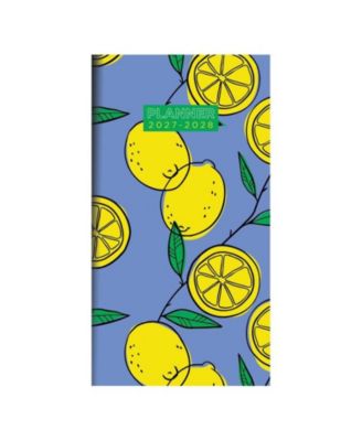 2027-2028 Lemon Small Monthly Pocket Planner