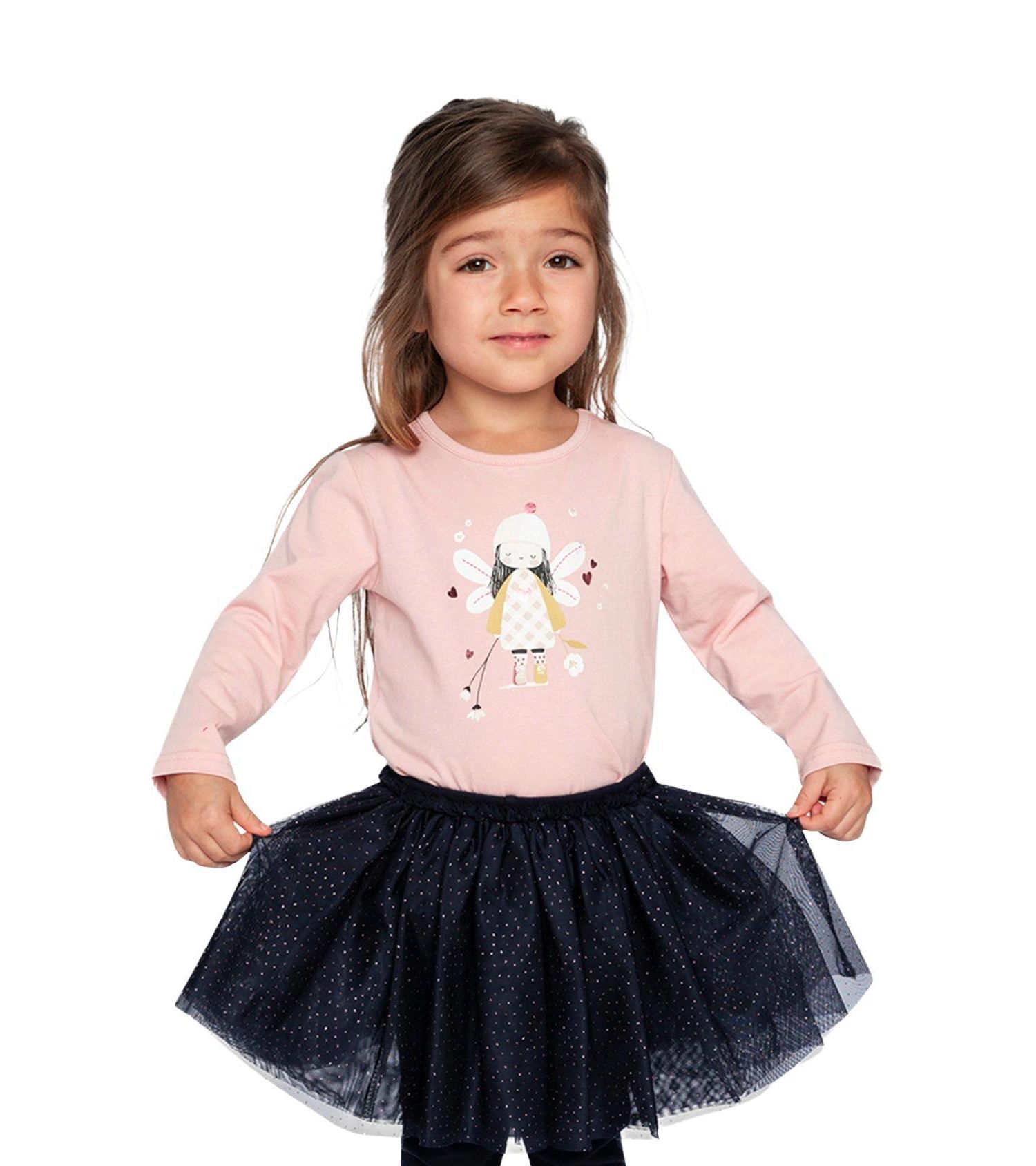 Little and Big Girl 6-8 Organic Cotton T-Shirt