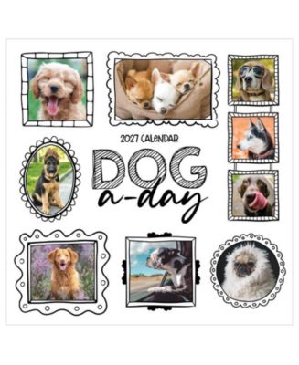 TF Publishing Paper Goods 2027 Dog-A-Day Wall Calendar - Macy's