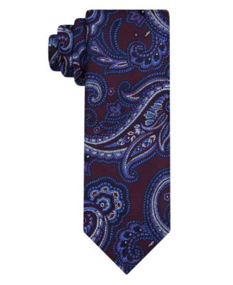 Men's Textured Paisley Classic Tie