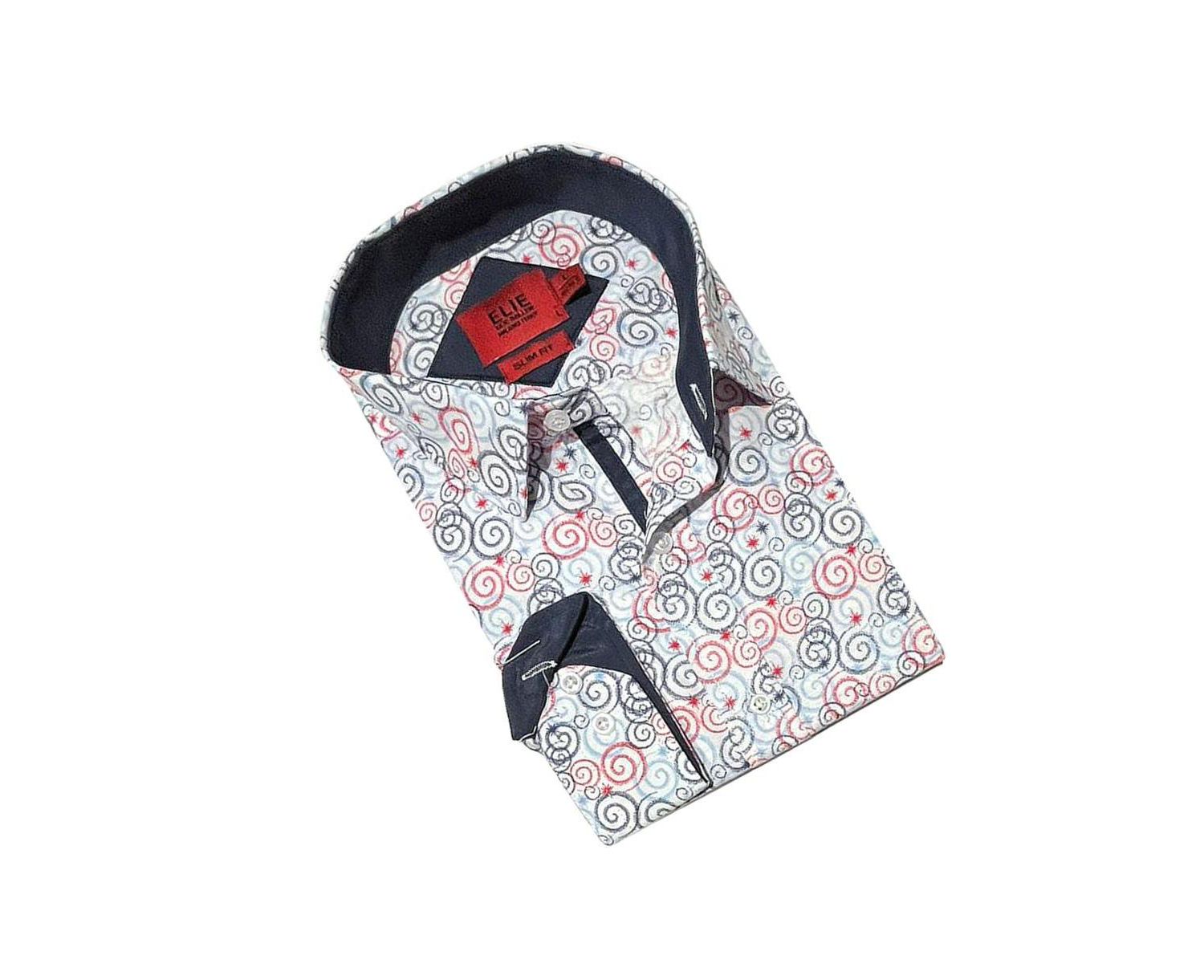Men's Slim Fit Button-Down Shirt