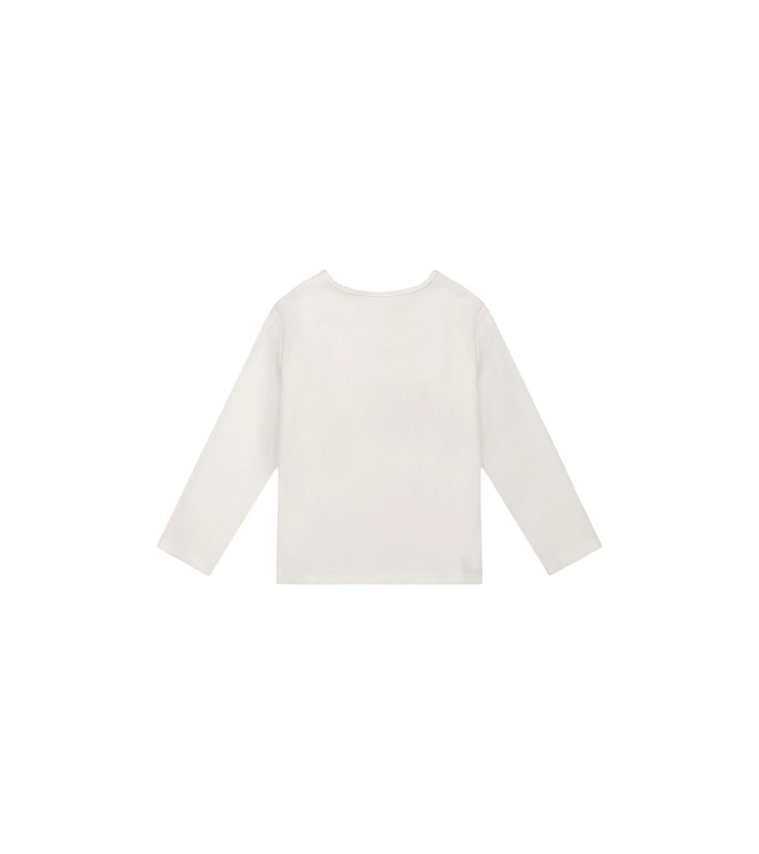 Big Girls 6 -14 Brushed Rib Crew Neck Top