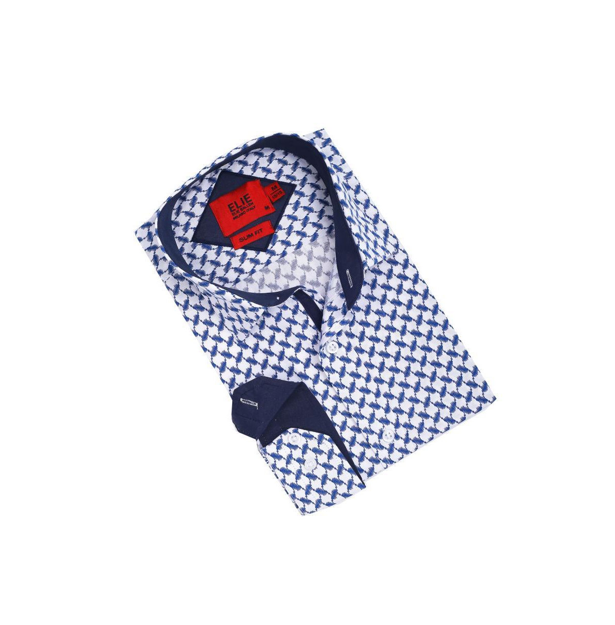 Elie Balleh Men's Slim Fit Stylish Button-Down Shirt