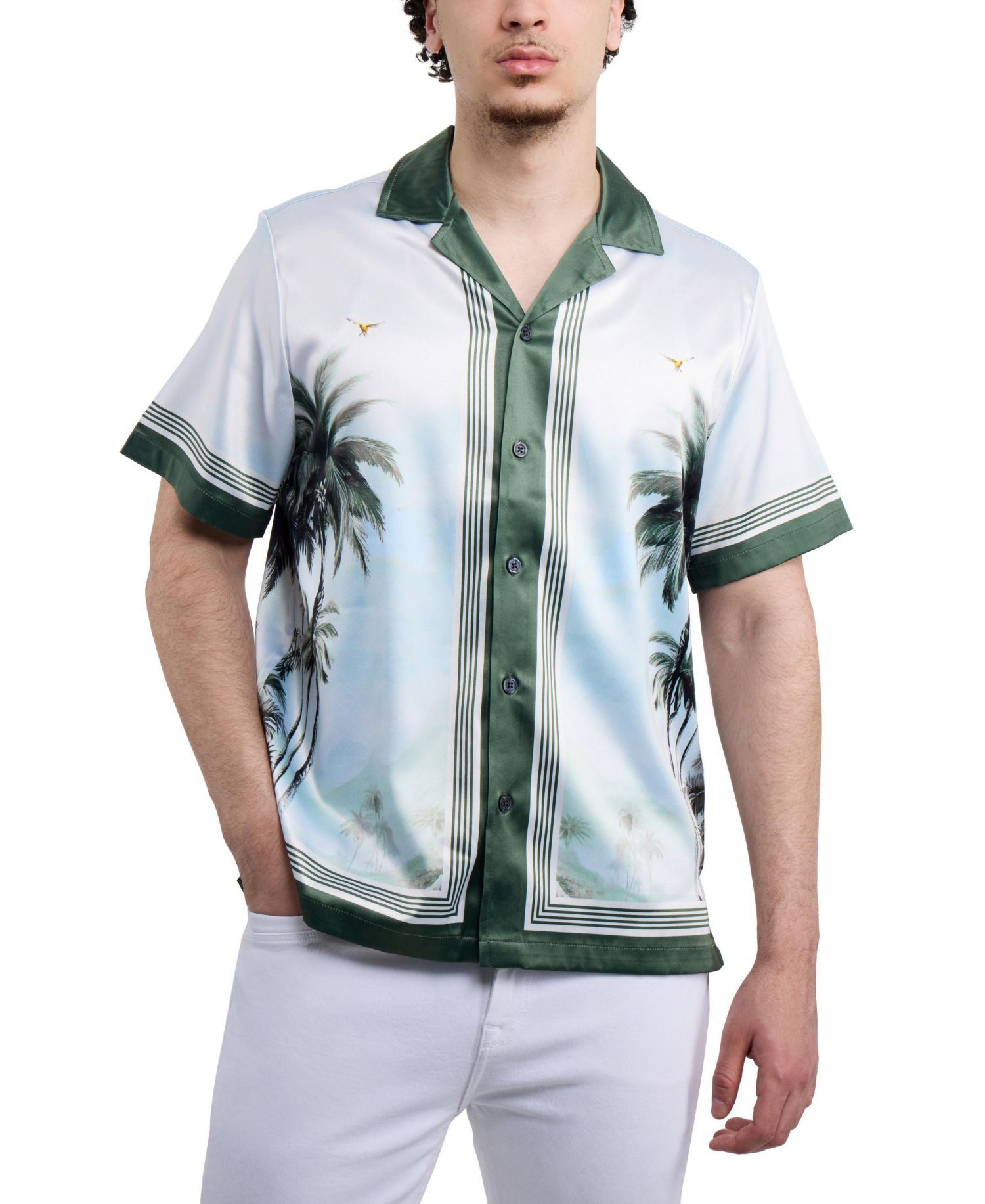 Palm Tree Принт Зелёный