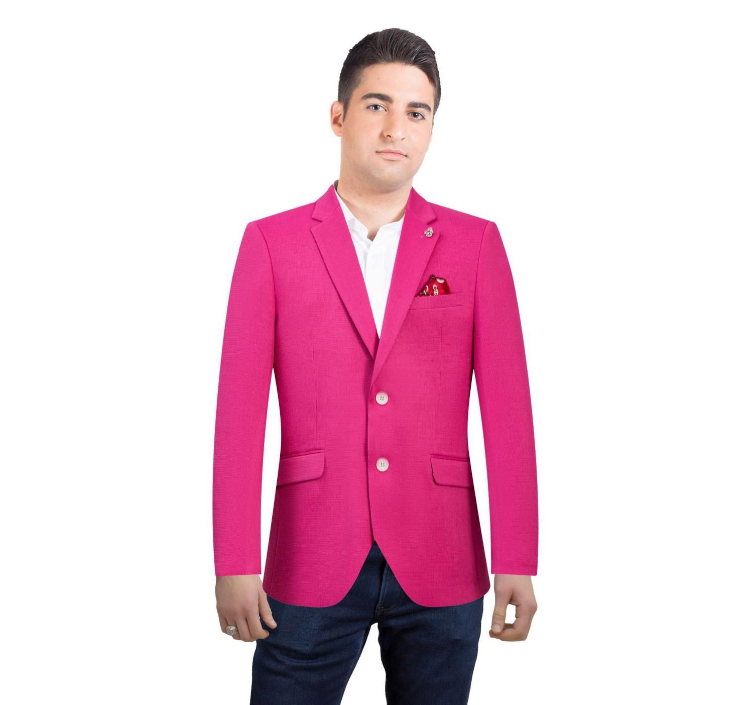 Men's Slim Fit Solid Blazer Sports Coat