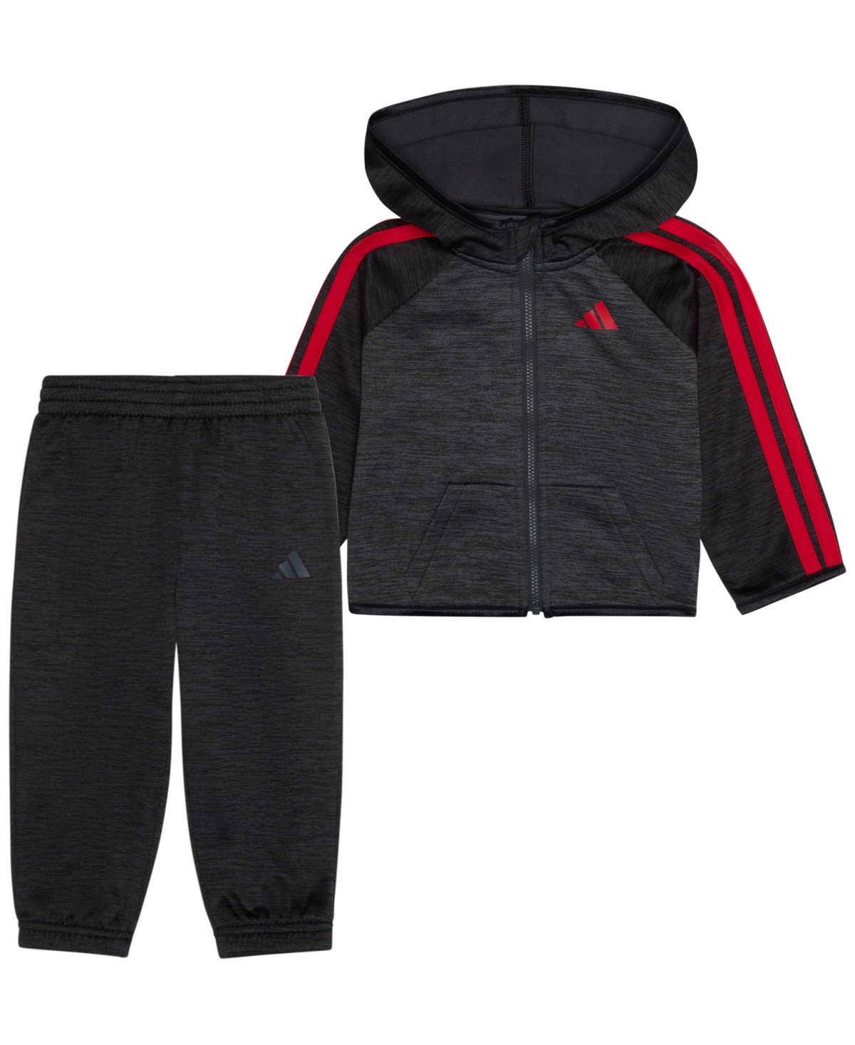 adidas Baby Boys' Long-Sleeve Jacket and Joggers, 2-Piece Set