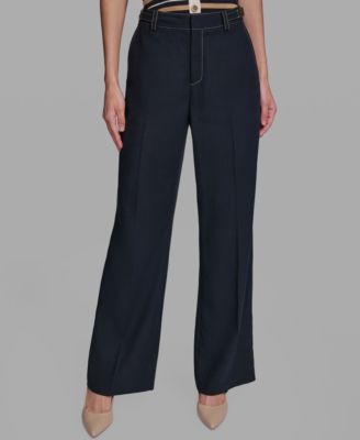 Women's Ankle-Length Straight-Leg Pants