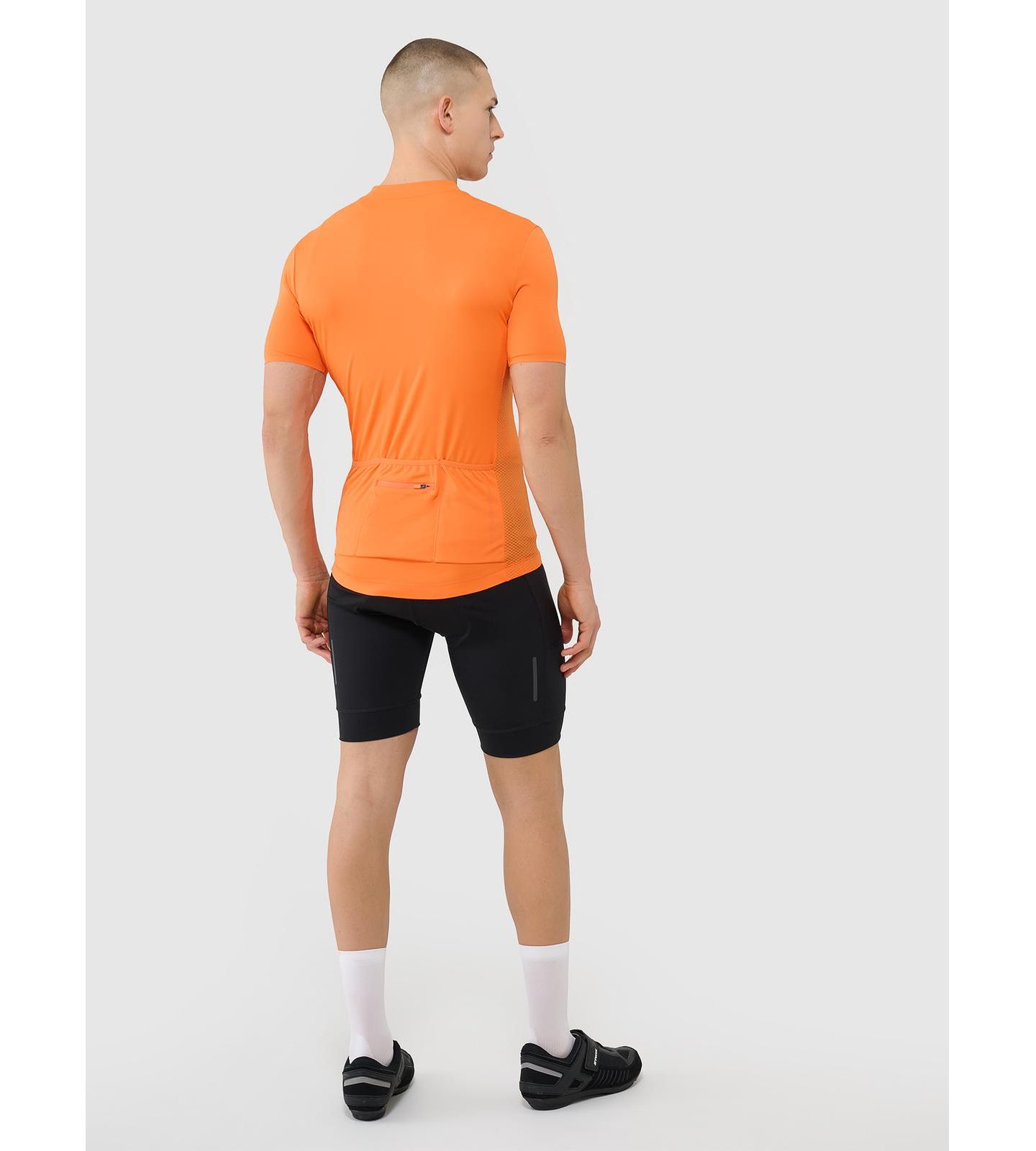 Мужские леггинсы 4F Short Cycling Leggings With Gel-Foam Insert, цвет: Глубокий чёрный — фото 4