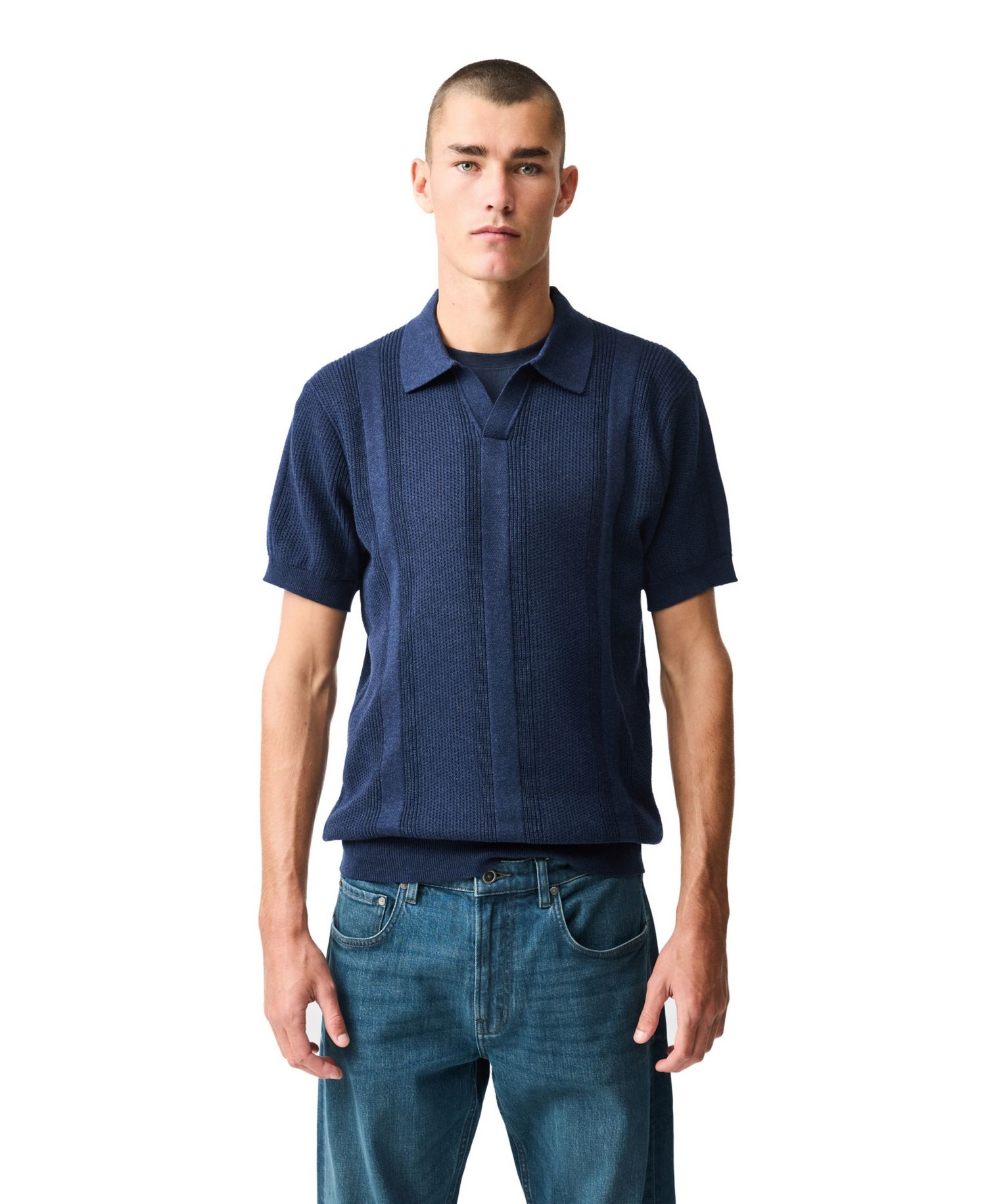 Rodd Gunn Men's Linwood Cotton Knitted Polo Shirt