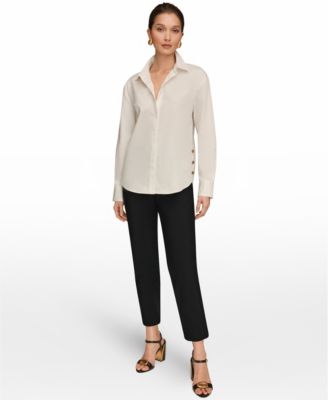 cream dress shirt womens Cream Meredith linen shirt